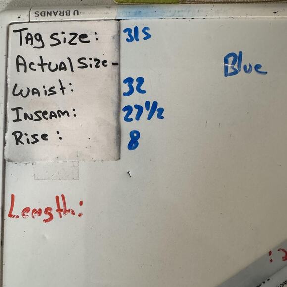 Gap 1969 Jeans Womens 31S Blue Curvy Stretch Denim Dark Wash Bootcut Zip Fly - Picture 11 of 12